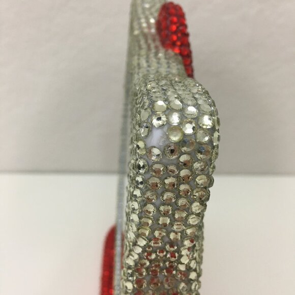Hello Kitty Sparkling Flat Beaded Mirror Stand Up Adjustable Direction - Picture 7 of 13